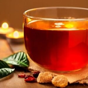 شاي أحمر بالنعناع